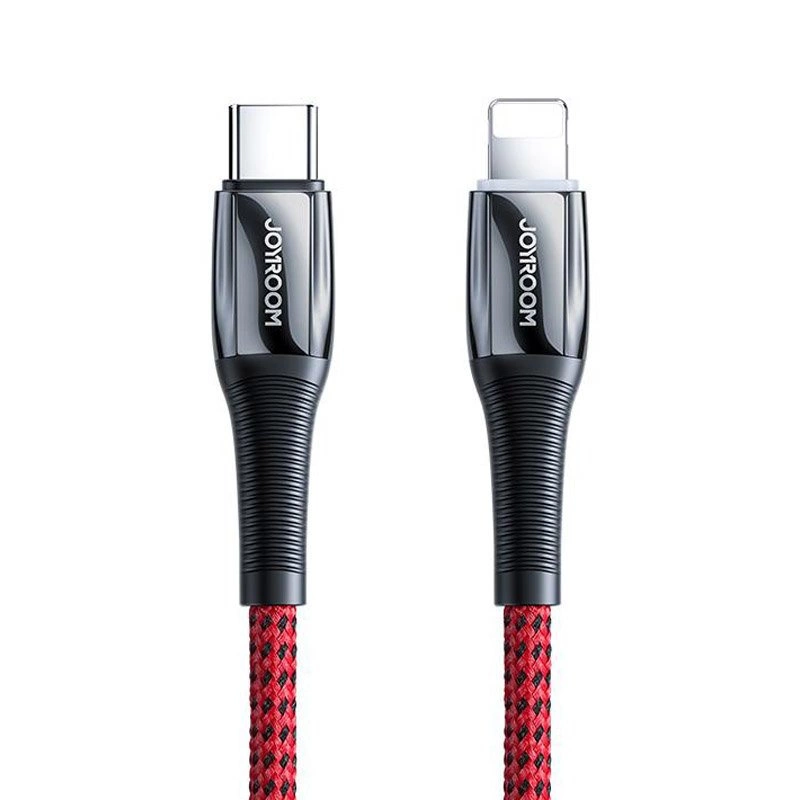Joyroom S-1224K2 USB-C / Lightning PD kabelis 20W 2,4A 1,2 m - raudonas