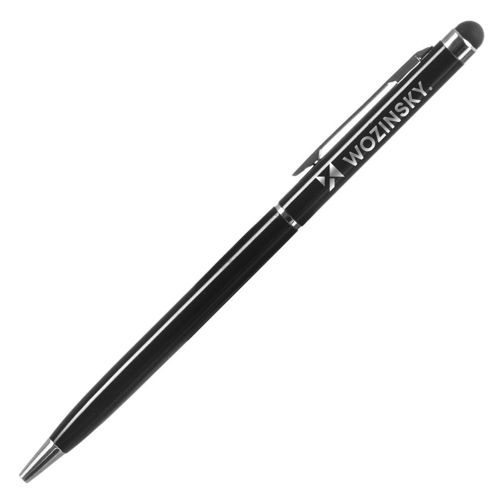 Wozinsky rašiklis stylus planšetėms ir telefonams, juodas