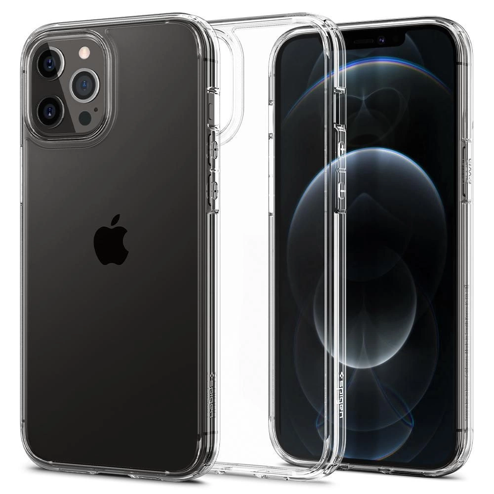 Spigen Ultra Hybrid dėklas iPhone 12 / iPhone 12 Pro - skaidrus