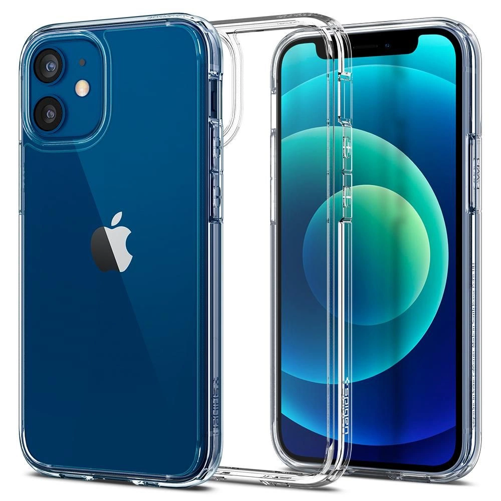 Spigen Ultra Hybrid Case iPhone 12 mini – skaidrus