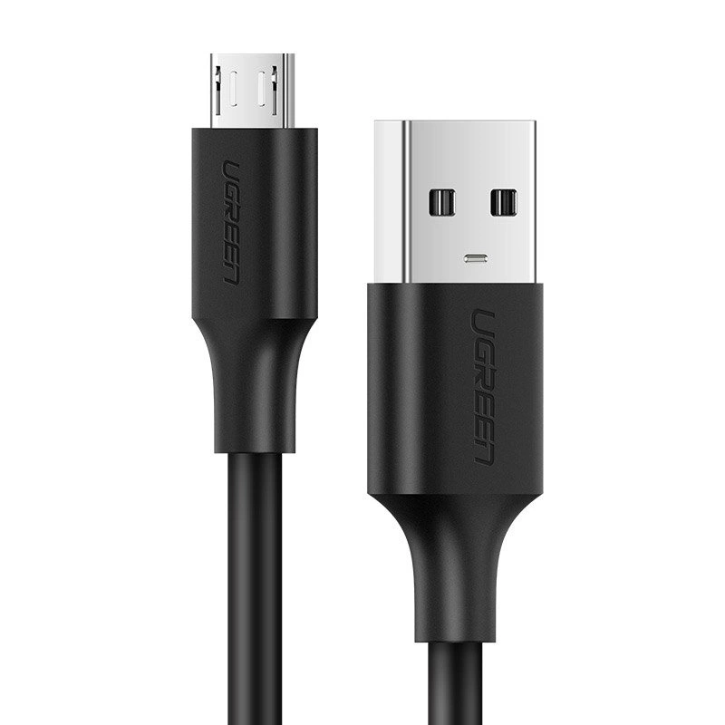 Ugreen US289 60138 micro USB / USB-A laidas 2 m – juodas