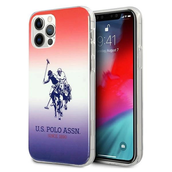 US Polo USHCP12MPCDGBR iPhone 12/12 Pro 6,1" Gradientinė kolekcija