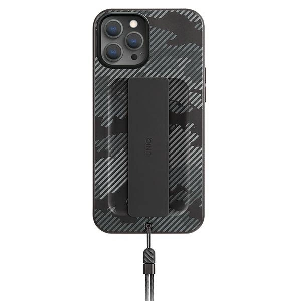 Uniq Heldro dėklas iPhone 12 Pro Max - juodas kamufliažas