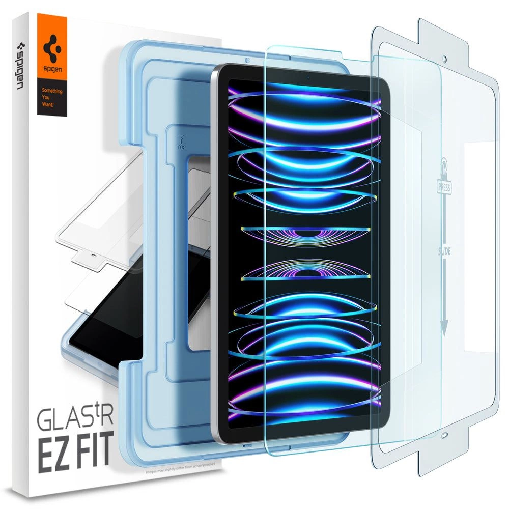 Spigen Glas.tR EZ Fit grūdintas stiklas iPad Air 4 / 5 / iPad Pro 11''