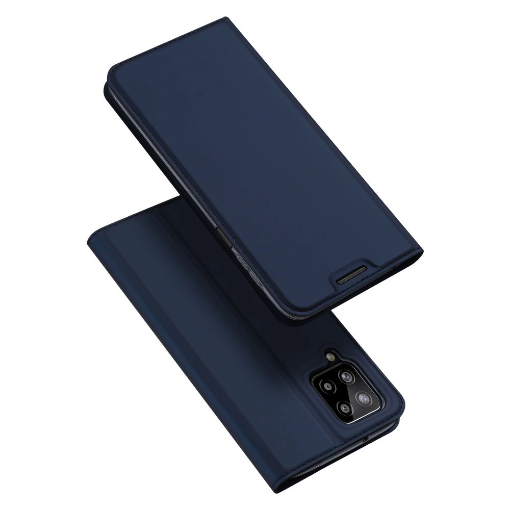 Dux Ducis Skin Pro knyginio tipo dėklas Samsung Galaxy A22 4G mėlynas