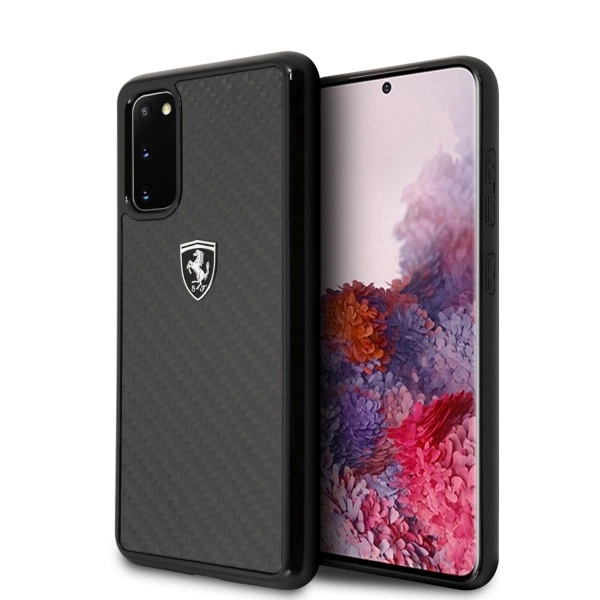Ferrari Hardcase FEHCAHCS62BK S20 G980 juodas/juodas Carbon Heritage