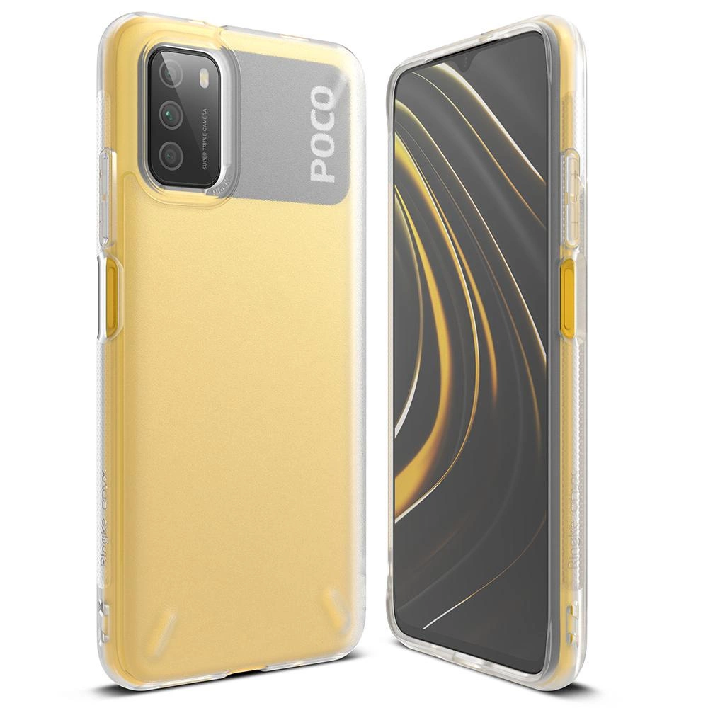 Ringke Onyx tvirtas TPU dėklas Xiaomi Poco M3 permatomas (OXXI0003)