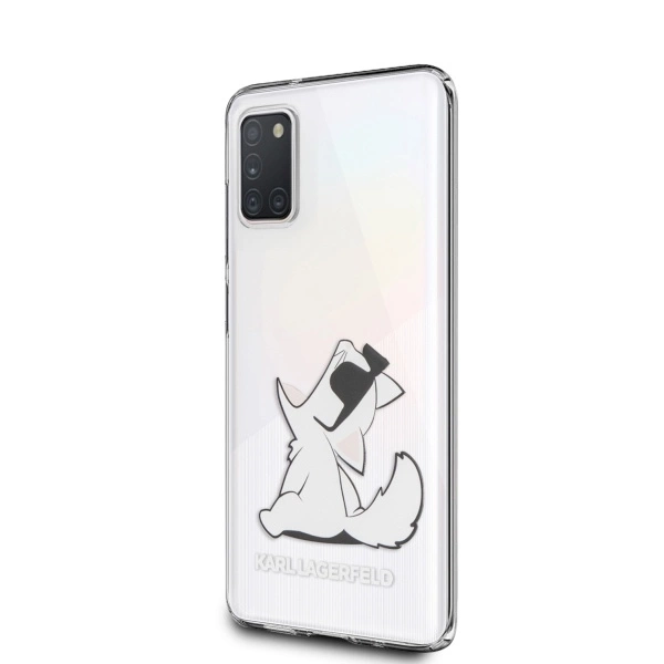 Karl Lagerfeld KLHCA31CFNRC A31 A315 kietas permatomas dėklas Choupette Fun