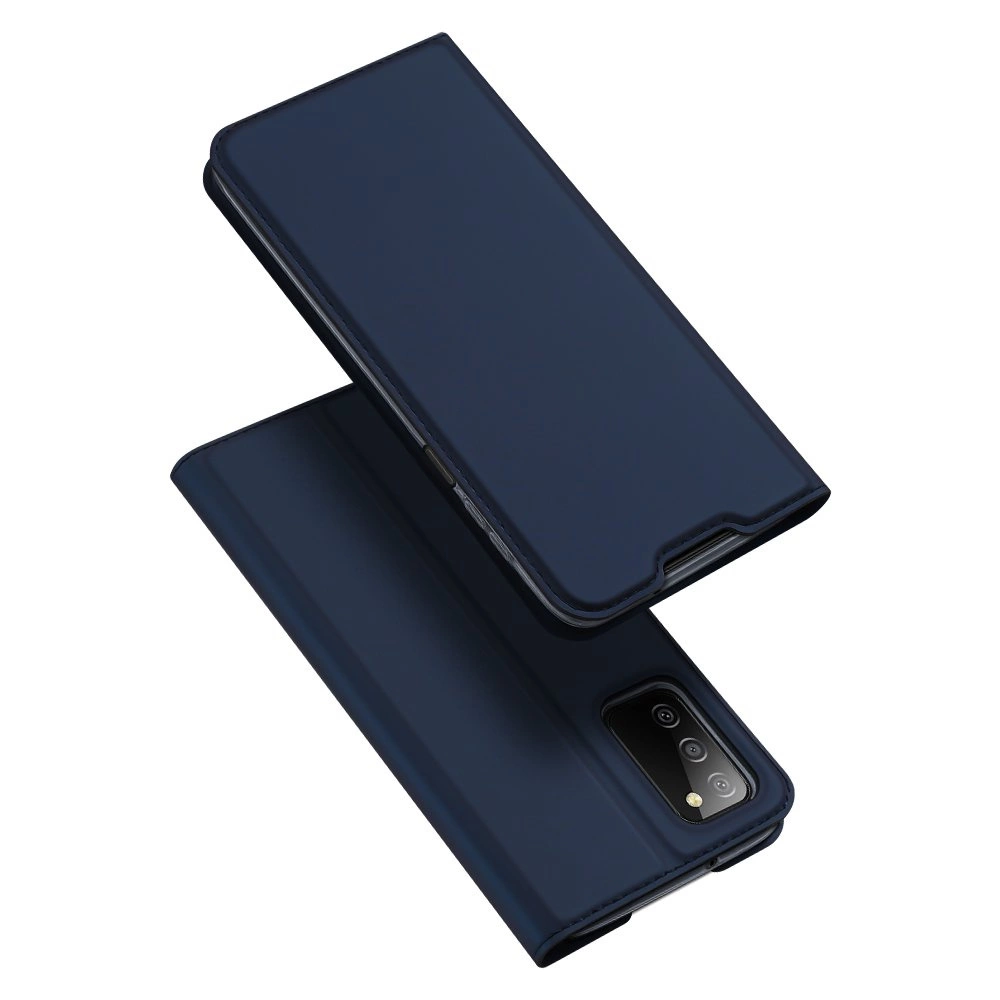 Dux Ducis Skin Pro knygos tipo dėklas Samsung Galaxy A03s mėlynas