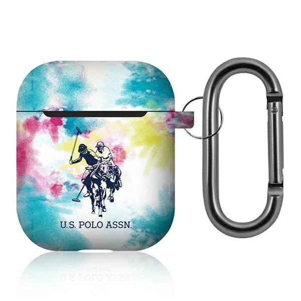 US Polo USACA2PCUSML AirPods dėklas margas Tie & Dye Collection