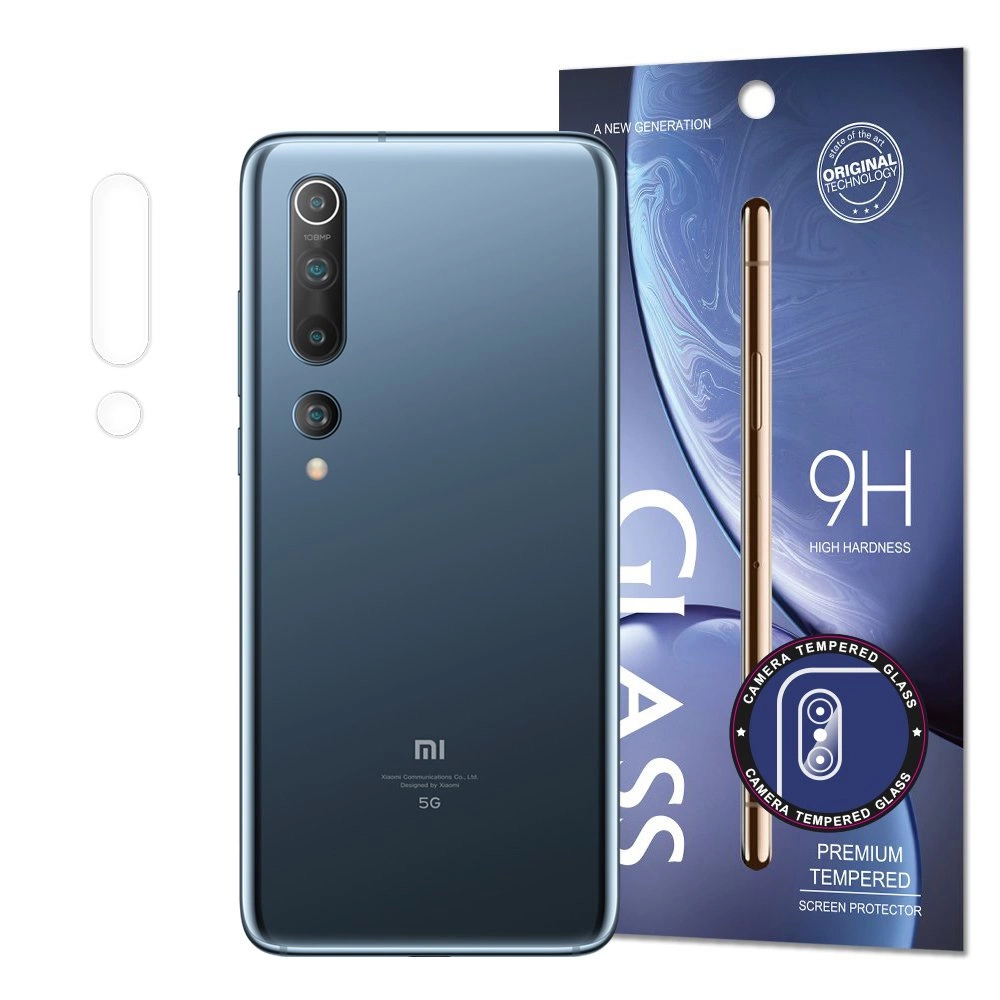 Camera Tempered Glass super atsparus 9H stiklo apsauga Xiaomi Mi 10 (pakuotė – vokas)