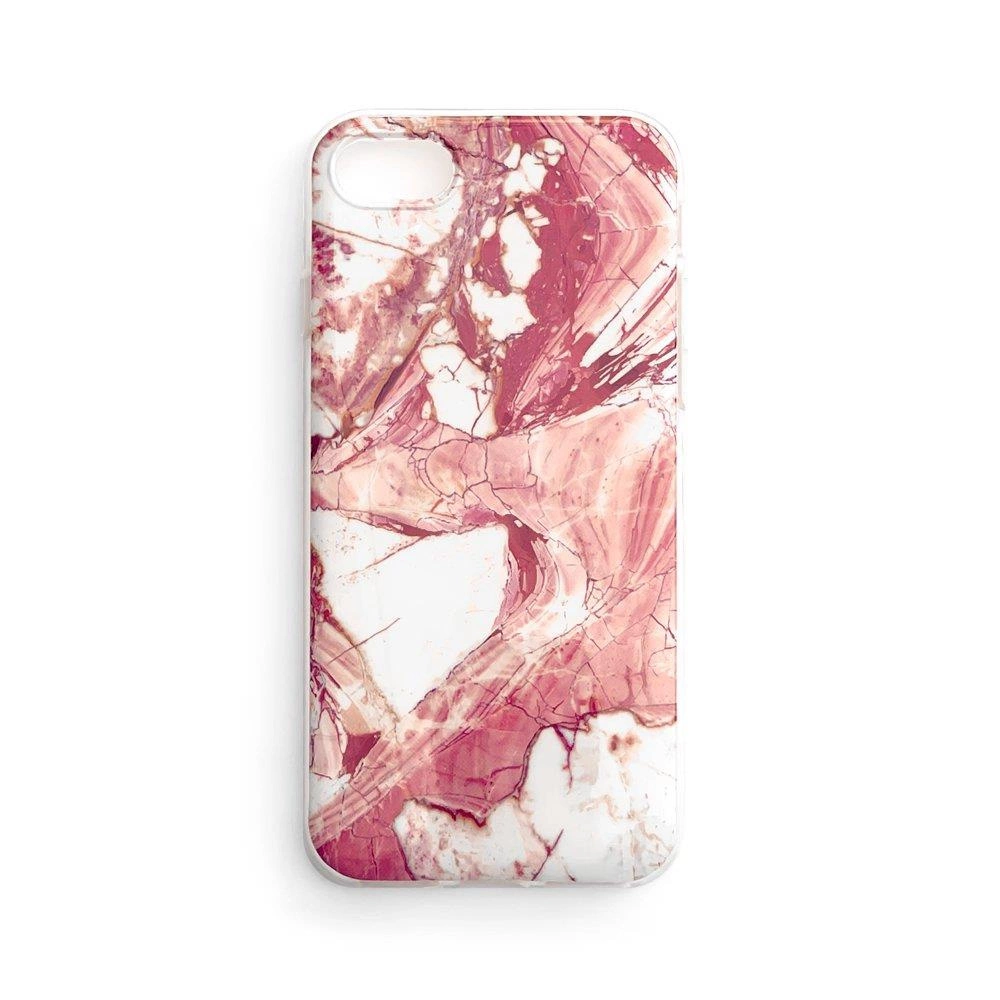 Wozinsky Marble TPU dėklas iPhone 12 Pro Max – rožinis