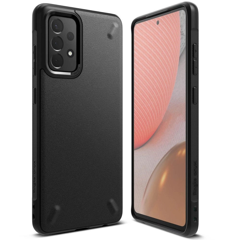 Ringke Onyx Durable TPU Case Cover for Samsung Galaxy A72 4G juodas (OXSG0037)