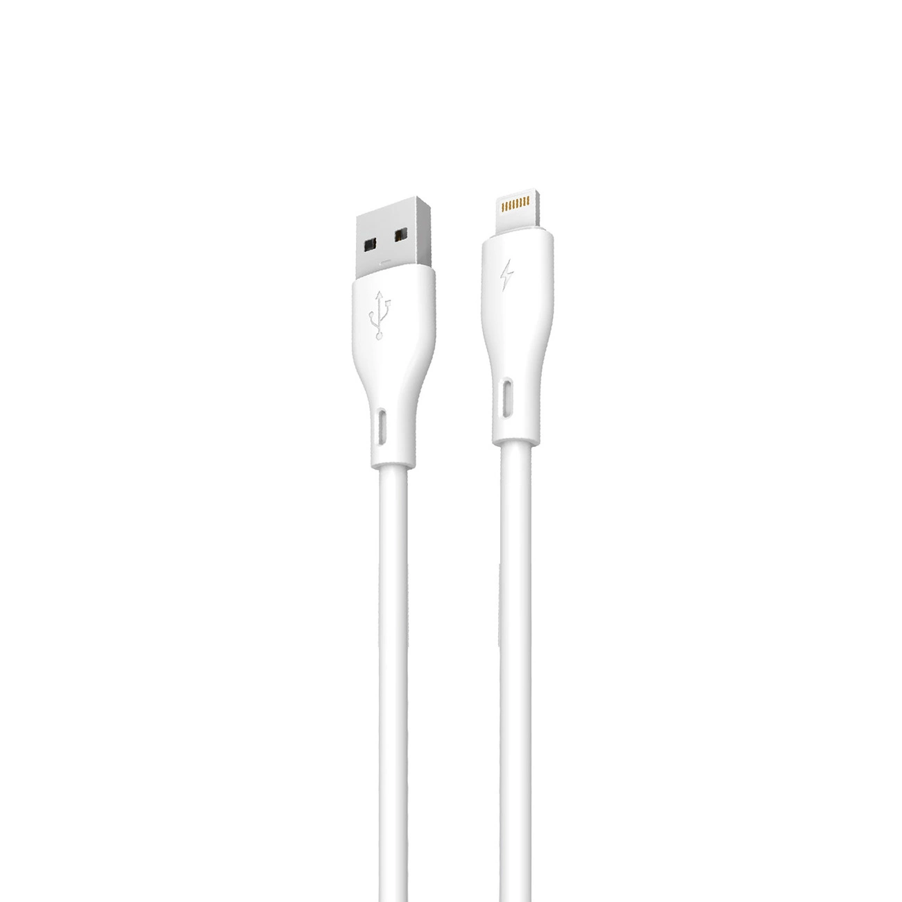 Dudao USB / Lightning 3A kabelis 1 m – baltas (L2L 1m white)