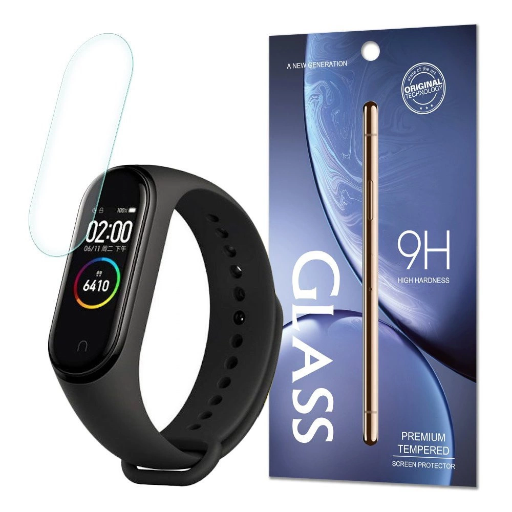 Ekrano apsauginė plėvelė Xiaomi Mi Band 6 / Mi Band 5 (pakuotė – vokas)