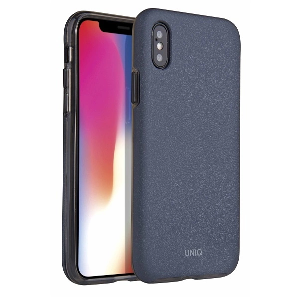Uniq Lithos dėklas iPhone X / Xs – mėlynas