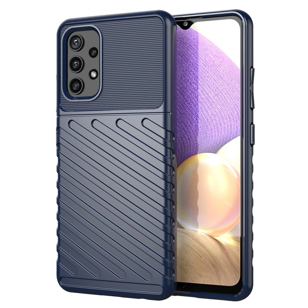 Thunder Case lankstus tvirtas TPU dėklas Nokia 5.4 mėlynas