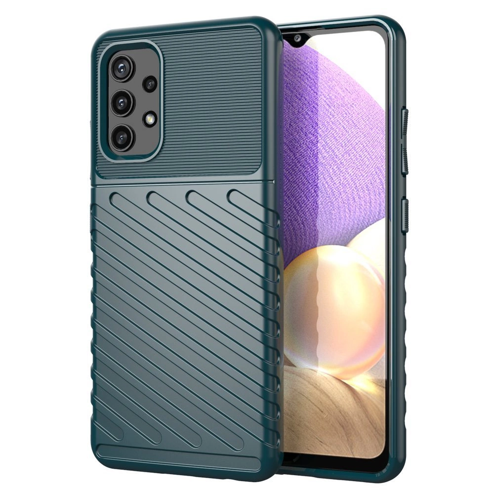 Thunder Case lankstus tvirtas TPU dėklas Nokia 5.4 žalias