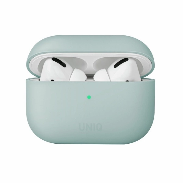 Uniq Lino silikoninis dėklas AirPods Pro – mėtų spalvos