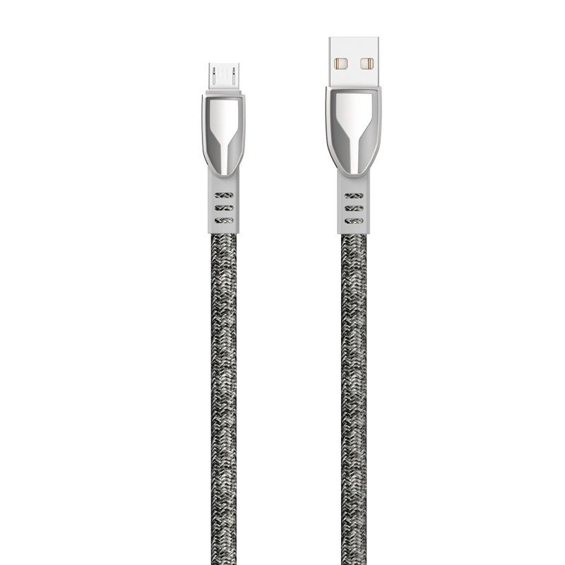 Dudao USB pintas laidas - micro USB 5 A 1 m pilkas (L3PROM pilkas)