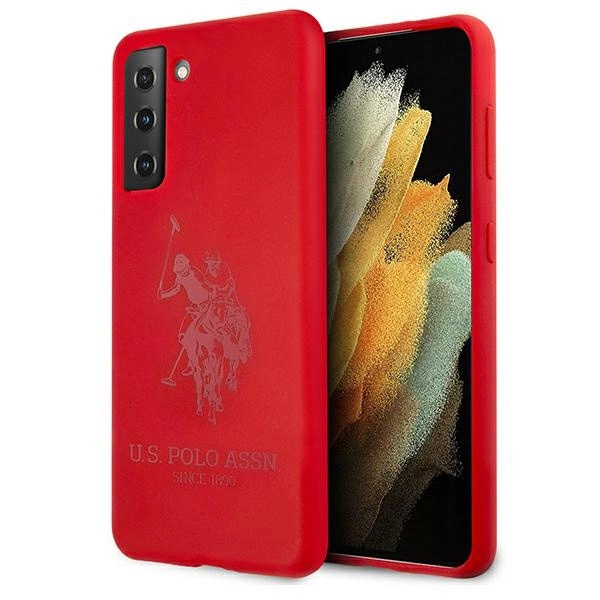 US Polo USHCS21MSLHRTRE S21+ G996 raudonas/red silikoninis On Tone