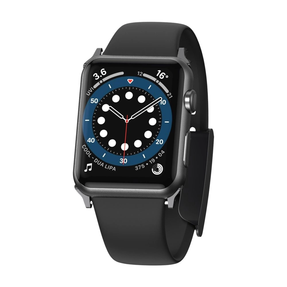 Baseus Slip-Thru strap band bracelet for Apple Watch 3/4/5/6/SE 38mm/40mm juodas (LBWSE-01)