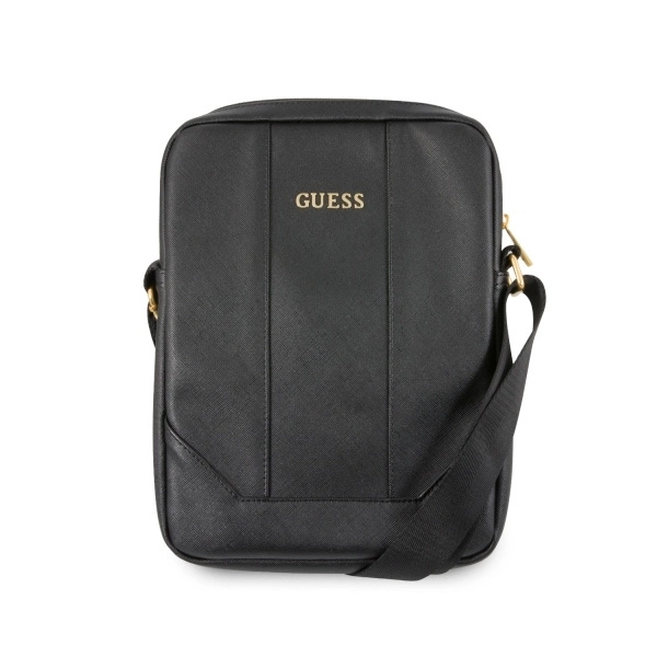 Guess Saffiano planšetės krepšys 10" planšetei – juodas