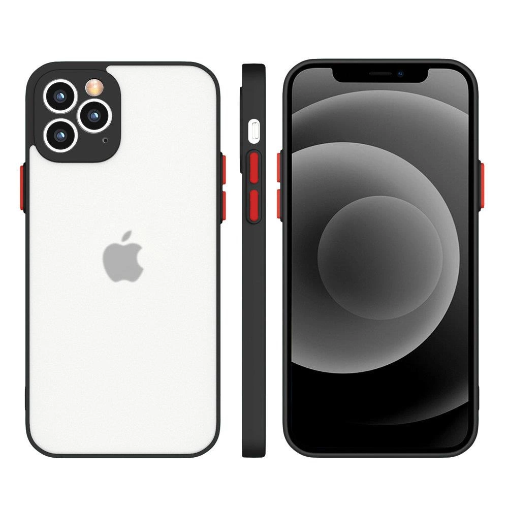 Milky Case silikoninis lankstus permatomas dėklas Xiaomi Redmi 9T juodas