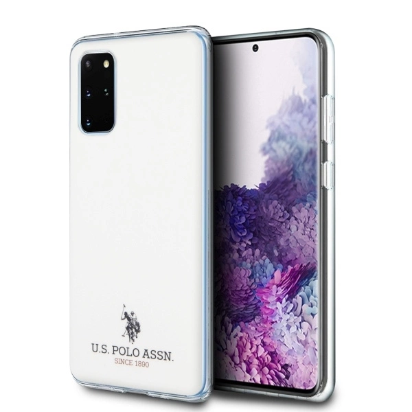 US Polo USHCS67TPUWH S20+ G985 baltas/Shiny