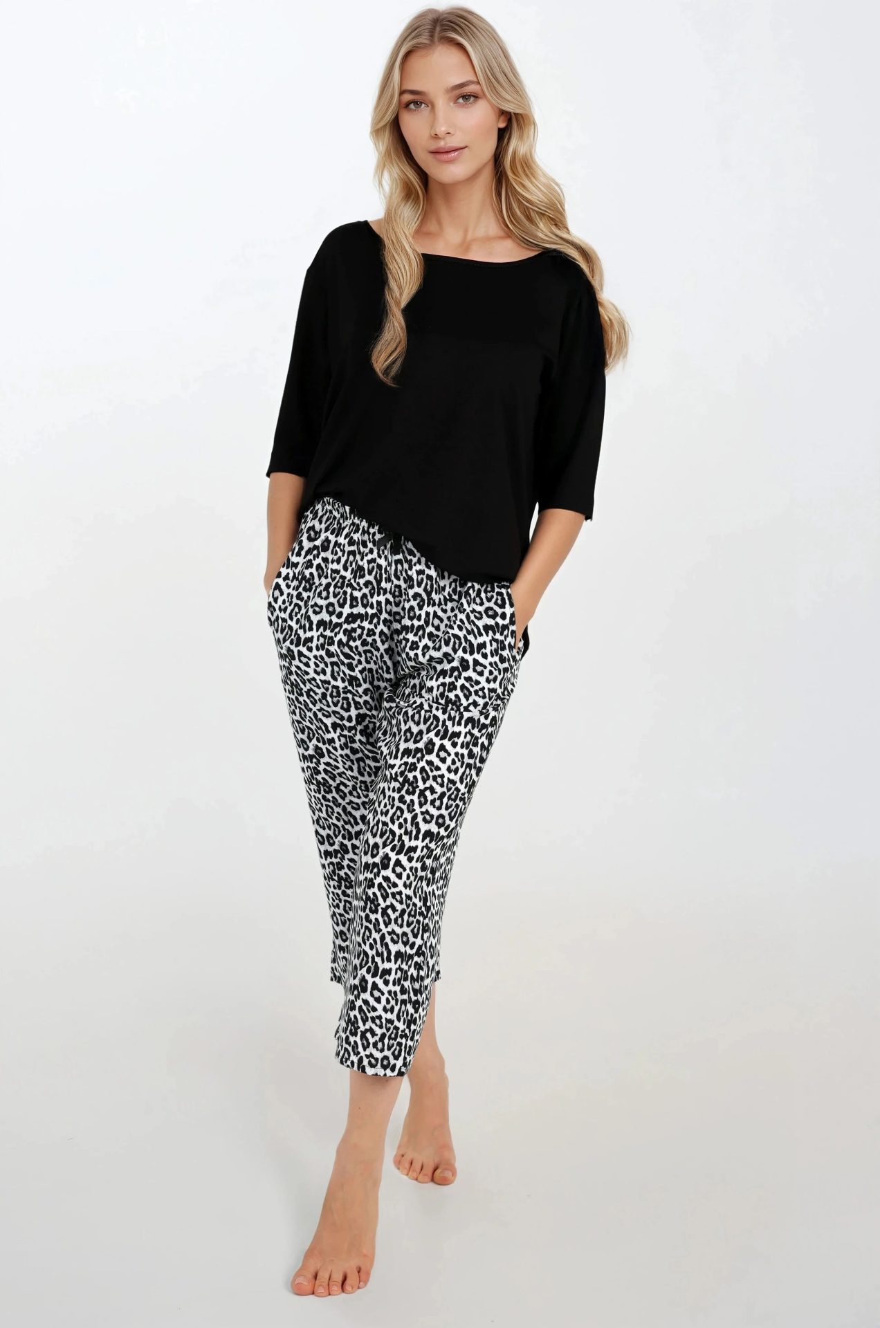 Piżama Noir Grace Black S