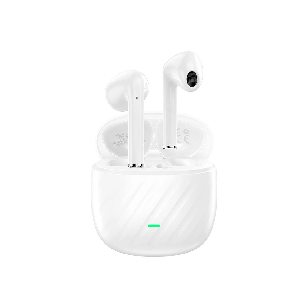 Dudao U14+ belaidės ausinės TWS Bluetooth 5.3 – baltos