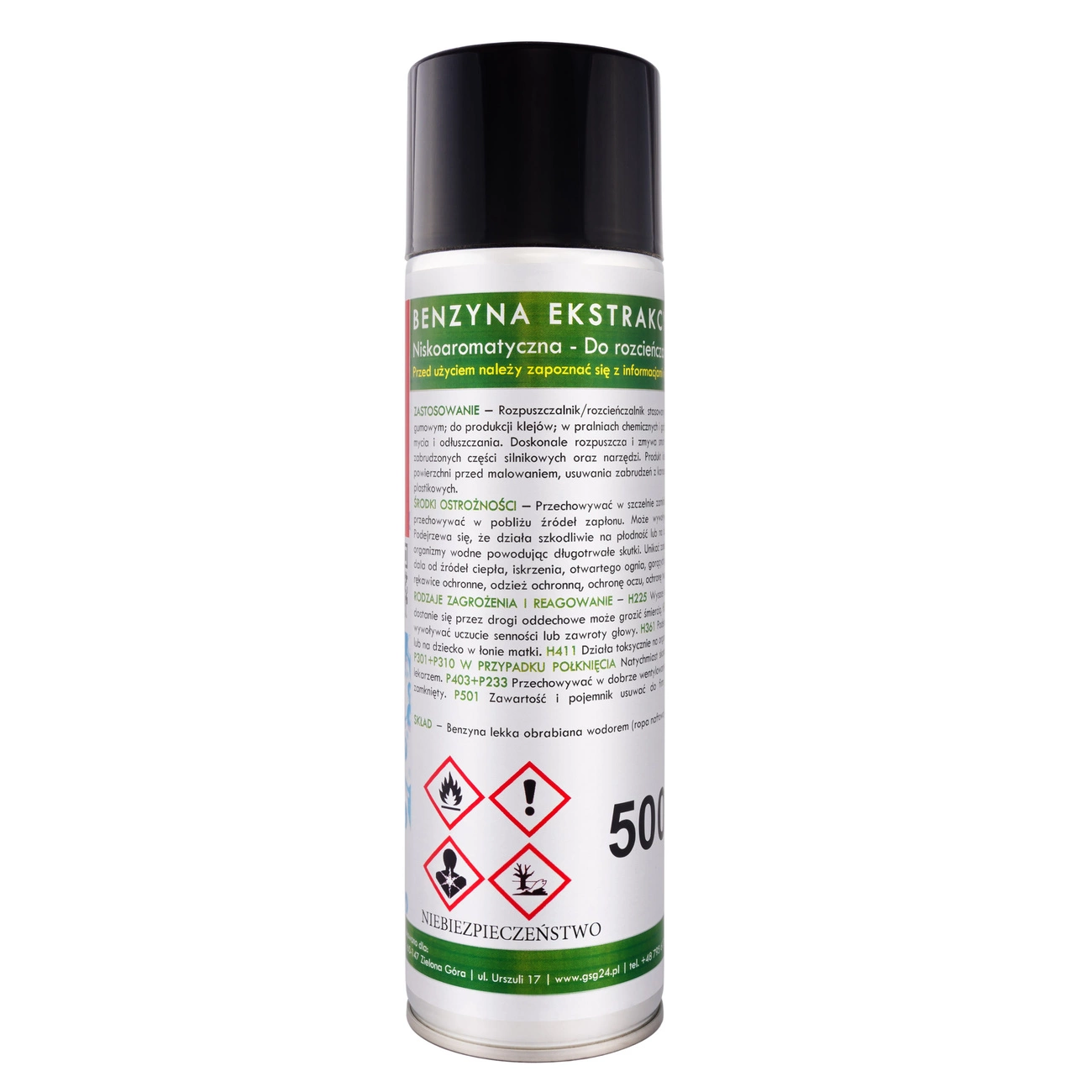 Ištraukimo nafta aerozolyje B-MAX purškamas 500 ml