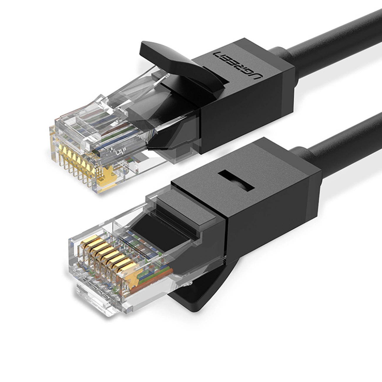 Ugreen LAN Ethernet U/UTP Cat. 6 1000Mbps 8 m – juodas (NW102)