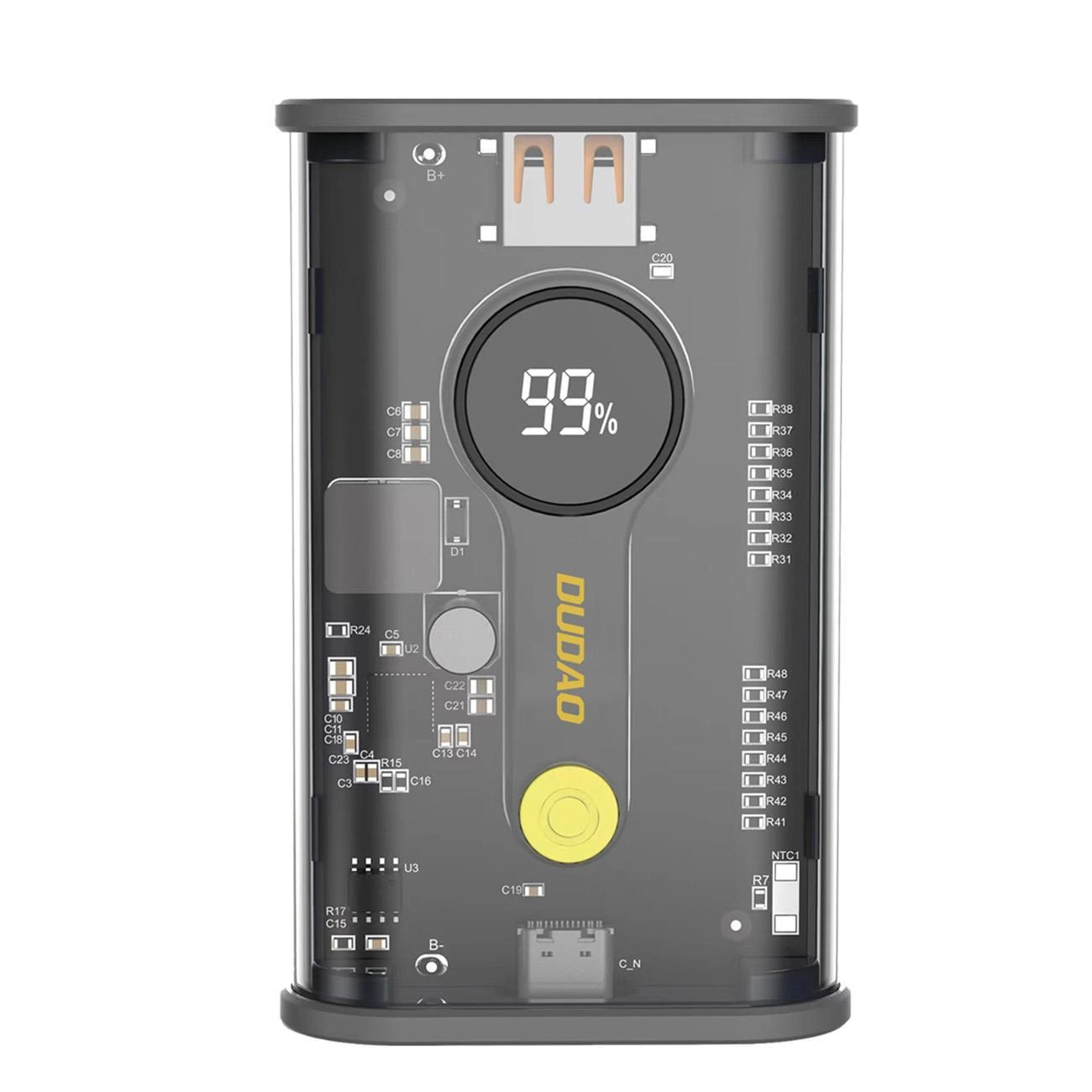 Dudao powerbank 20000mAh 1xUSB-A / 1xUSB-C 22,5W PD – juodas (K16Pro)