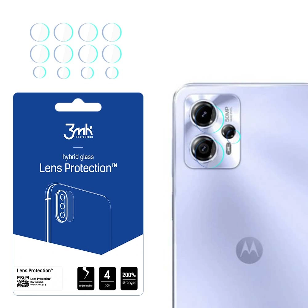3mk Lens Protection™ hibridinis kameros stiklas Motorola Moto G13 / G23