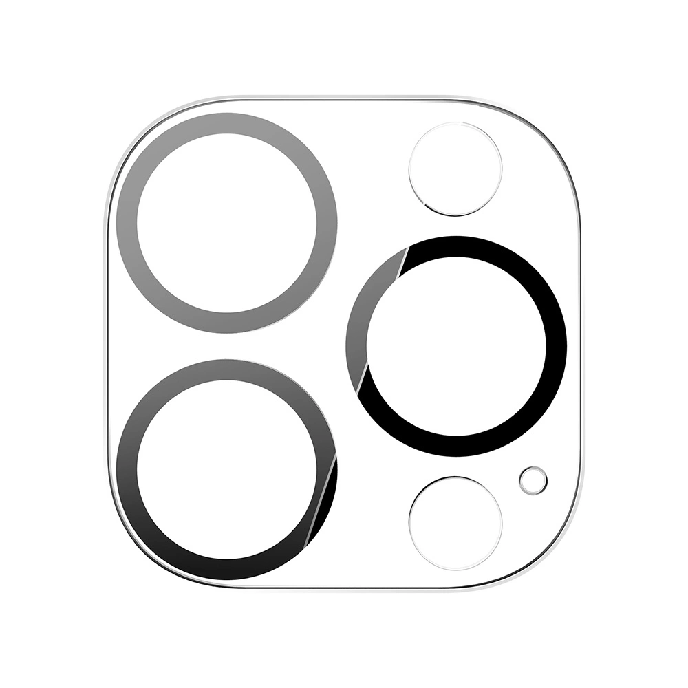 Joyroom Mirror objektyvo apsaugos stiklas kamerai iPhone 14 Pro / iPhone 14 Pro Max, pilnas lęšio dangtelis (JR-LJ3)