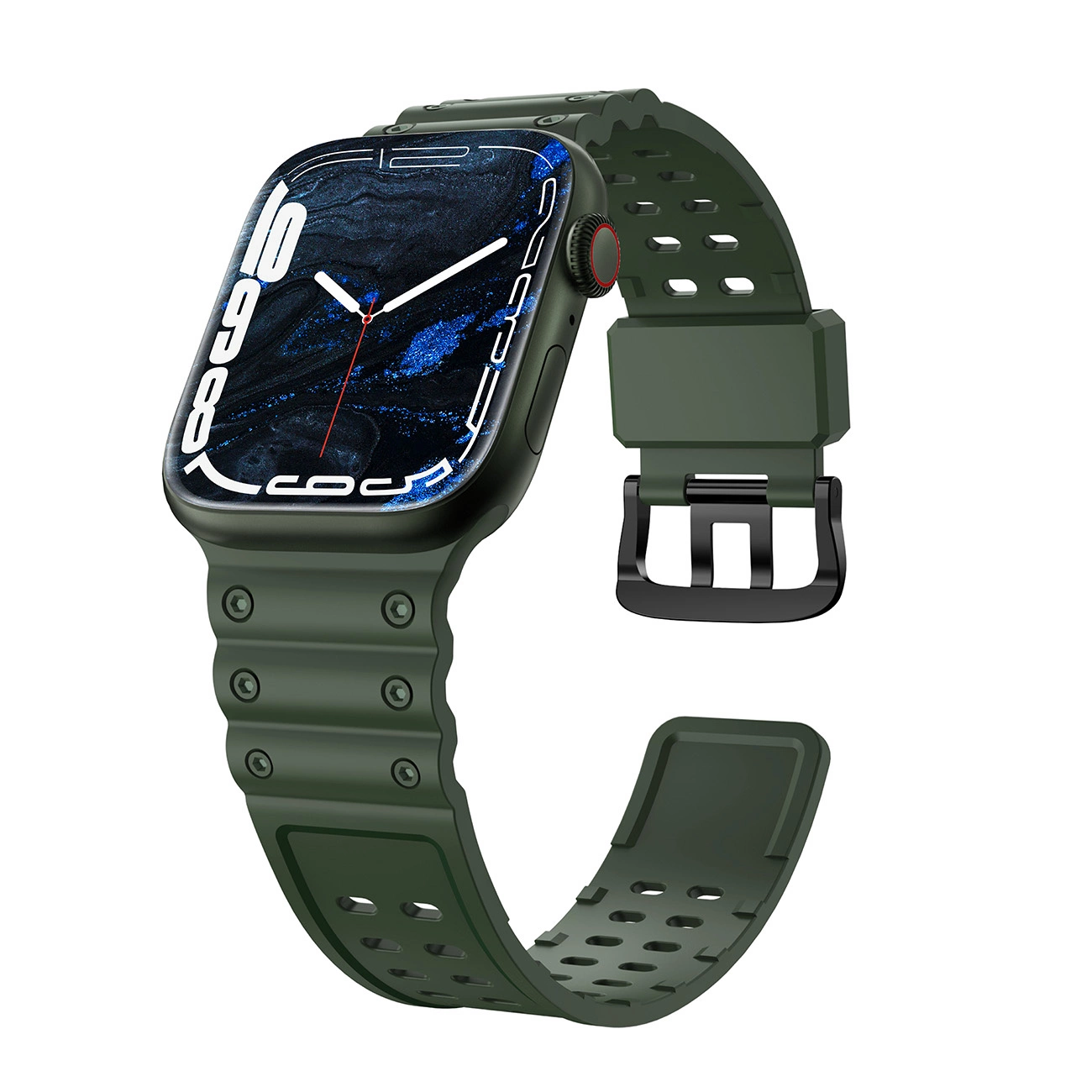 Strap Triple Protection apyrankė Apple Watch 38 / 40 / 41 mm – žalia