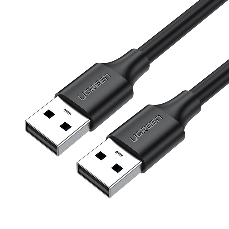 Ugreen USB kabelis – USB 2.0 480Mb/s 1,5 m – juodas (US102)