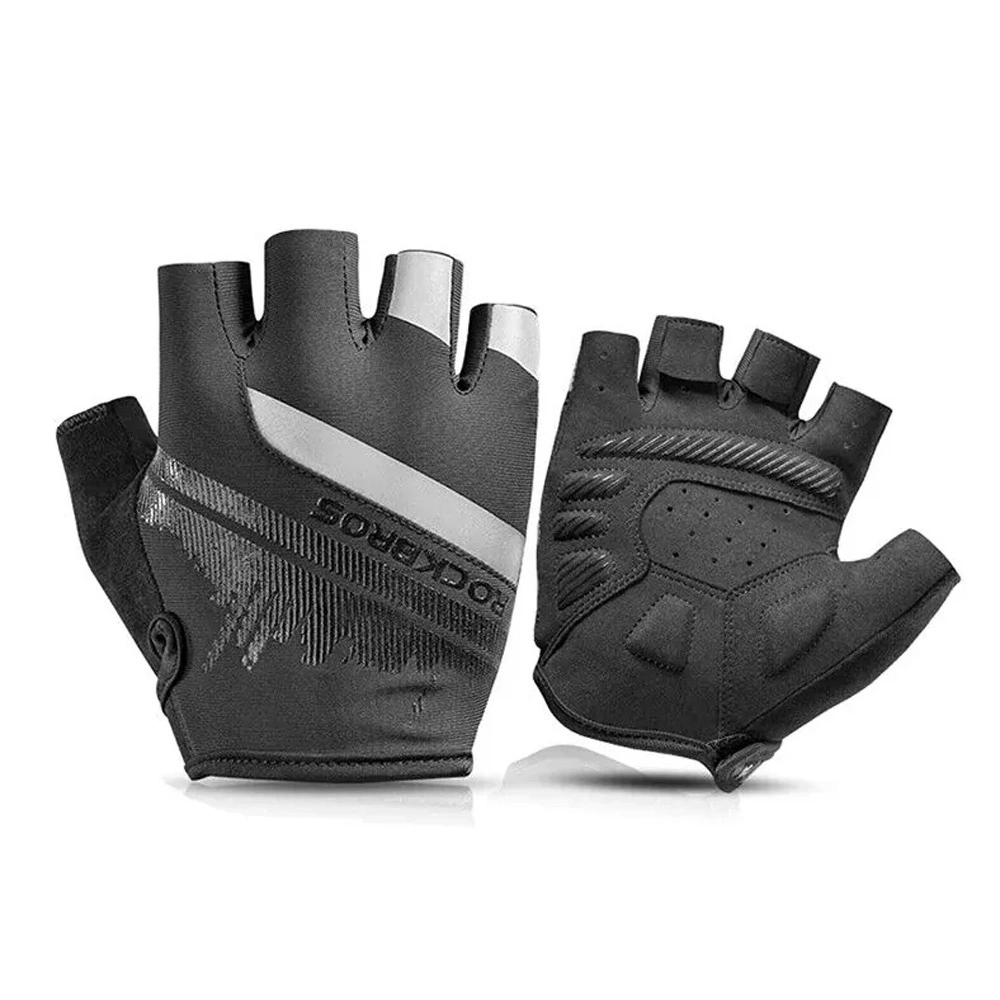 Rockbros S247 dviračių pirštinės XL - juodos