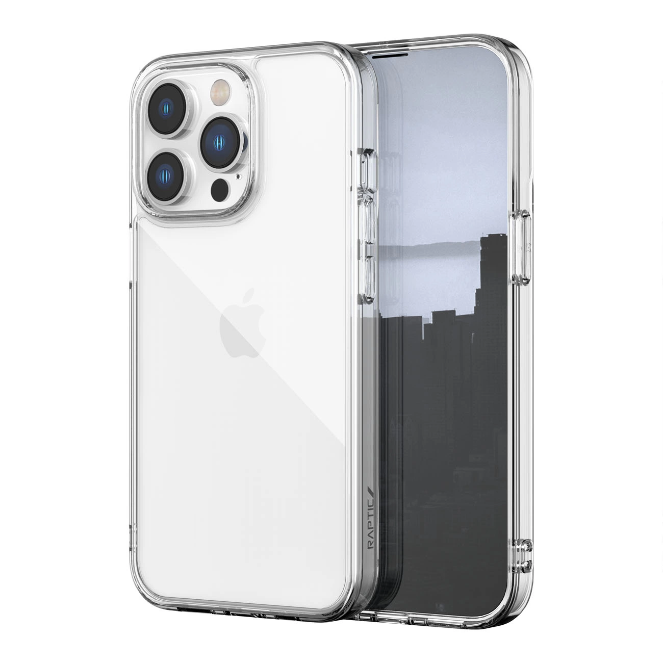 Raptic X-Doria Clearvue dėklas iPhone 14 Pro nugarėlė skaidri