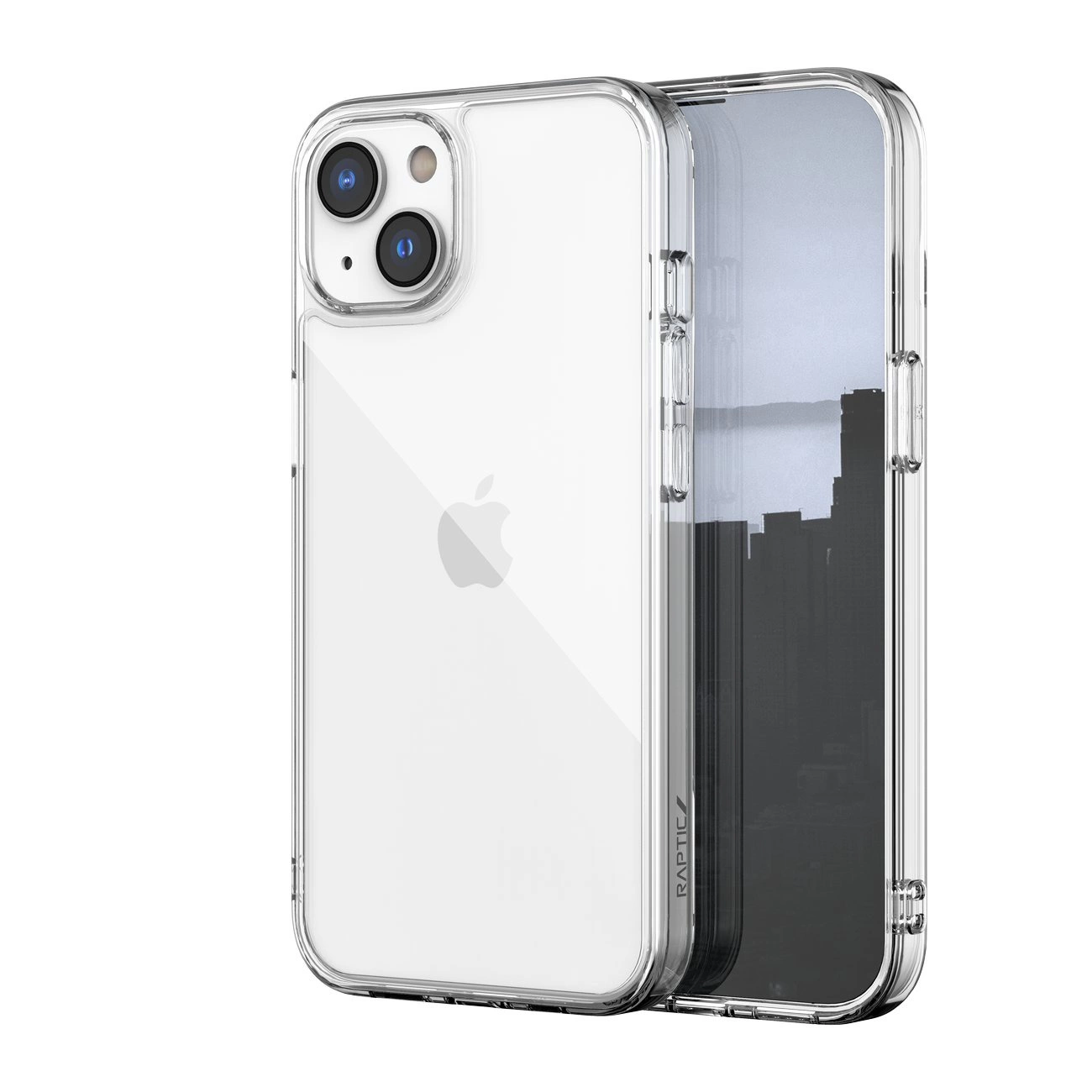 Raptic X-Doria Clearvue dėklas iPhone 14 Plus nugarėlė skaidri