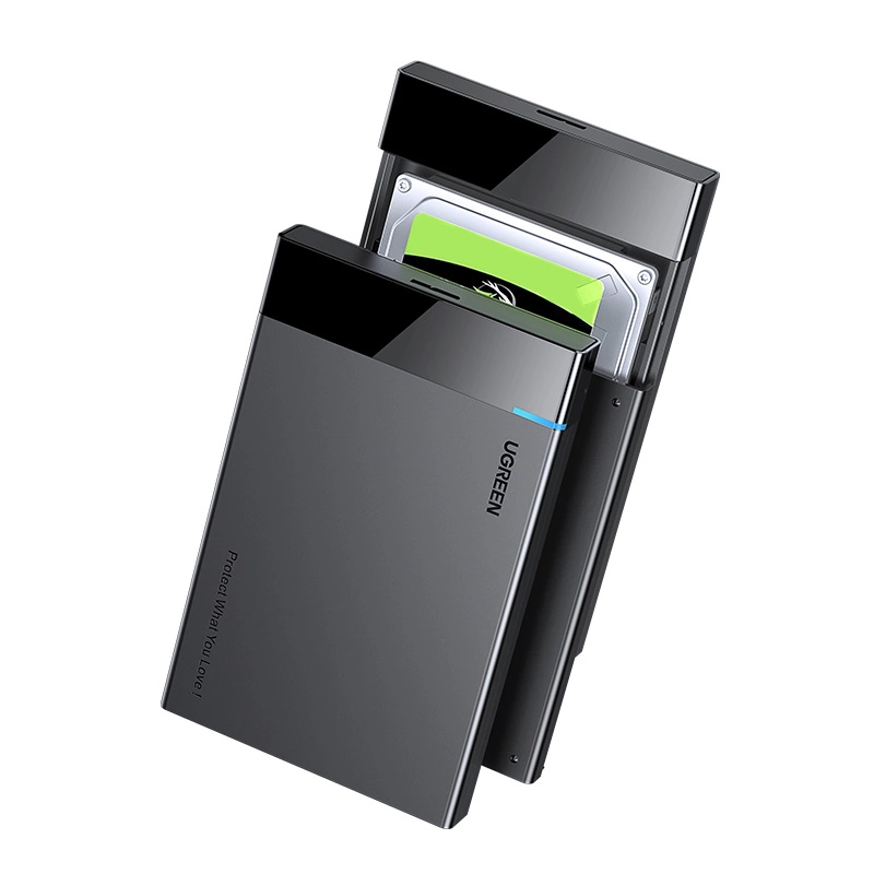 Ugreen adapterio korpusas SATA 2,5'' 6TB diskui USB-C 3.0 – juodas (US221)