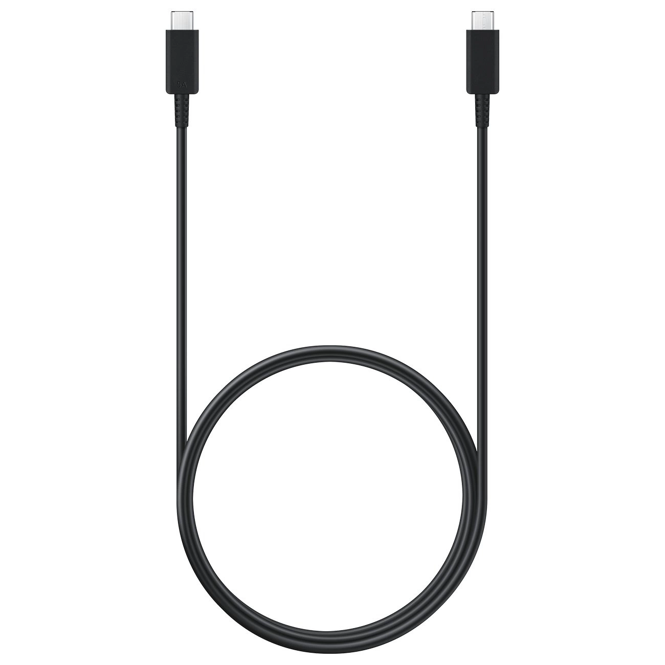 Samsung kabelis USB-C - USB-C 5A 480 Mbps 1,8 m – juodas (EP-DX510JBEGEU)
