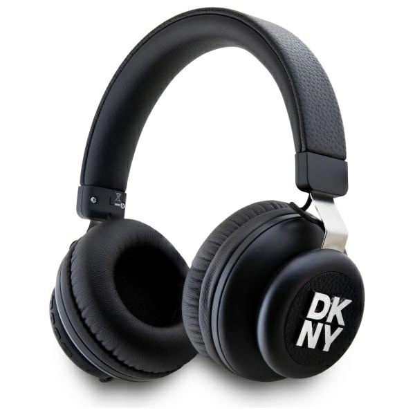 DKNY Metal Logo Bluetooth ausinės Over-Ear - juodos