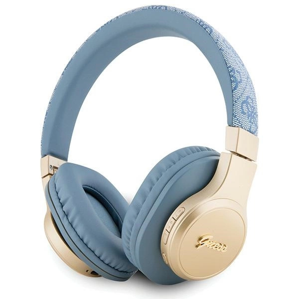Guess Bluetooth ausinės ant ausų GUBH604GEMB mėlynos/ mėlynos 4G Script