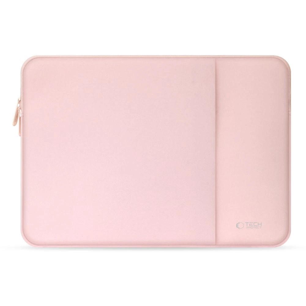 Tech-Protect neopreno dėklas nešiojamam kompiuteriui 13” rožinis