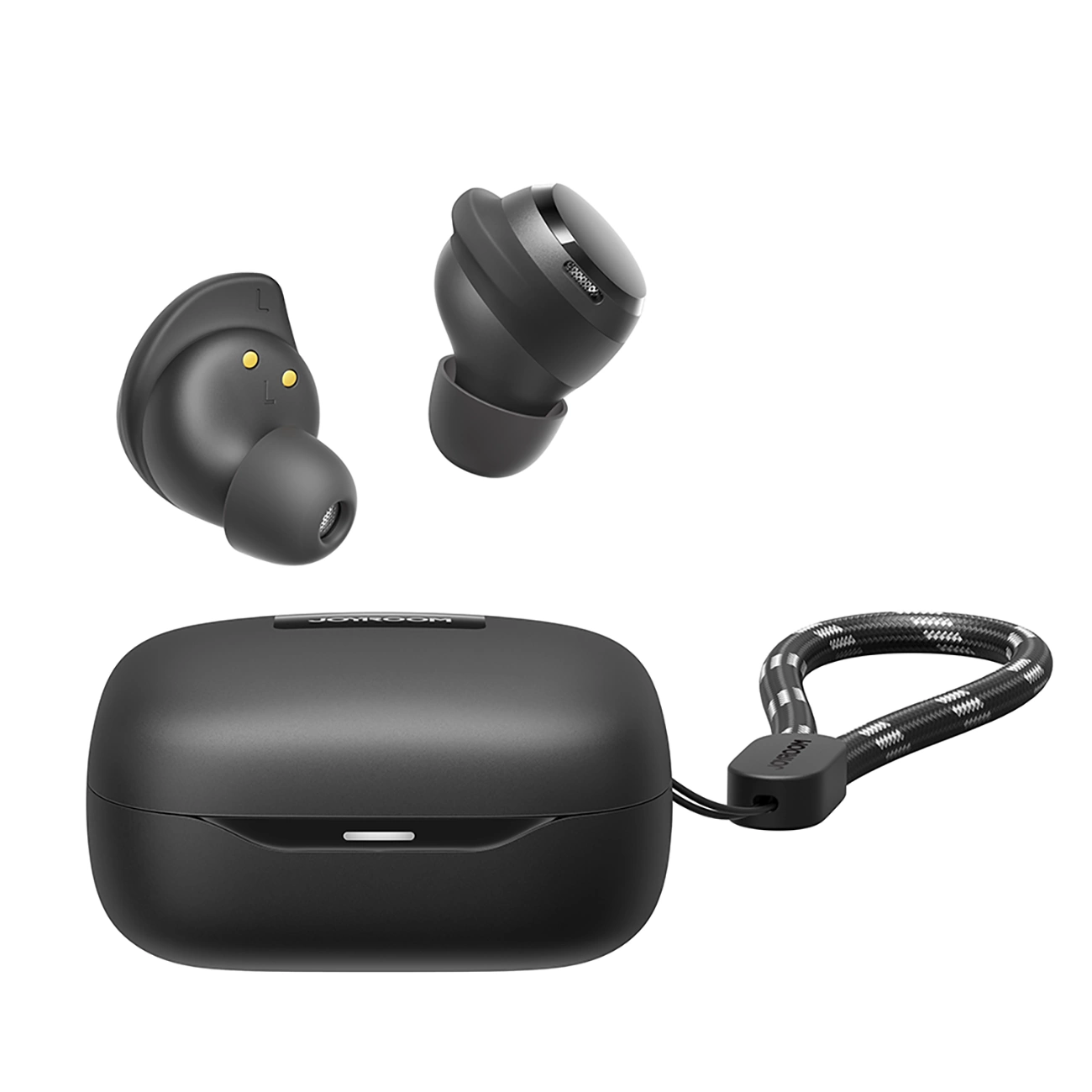 Joyroom Jdots JR-DB3 TWS belaidės ausinės juodos