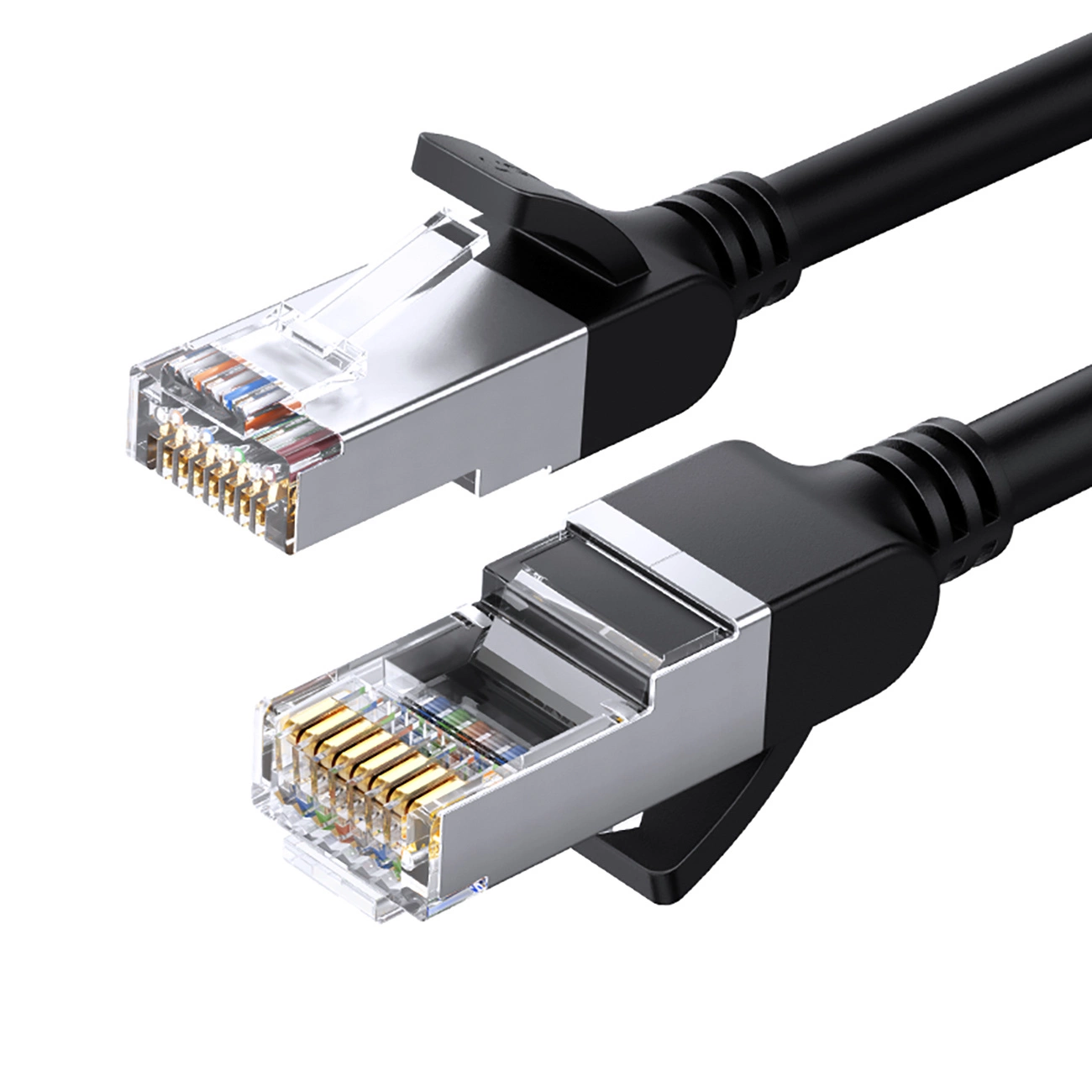 Ugreen NW101 50193 Ethernet Cat 6 U/UTP kabelis apvalus 3m - juodas