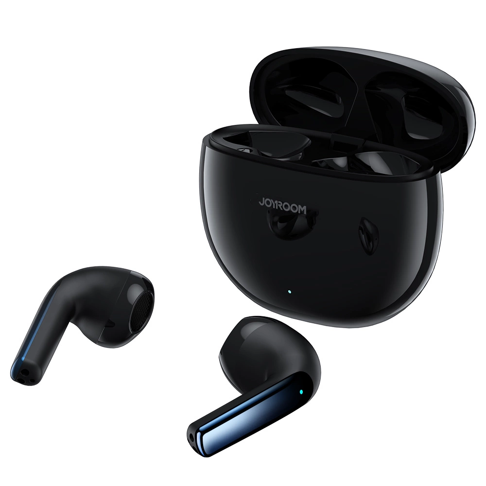 Joyroom Jpods Series JR-PB1 TWS ENC IPX4 bevielės ausinės – juodos