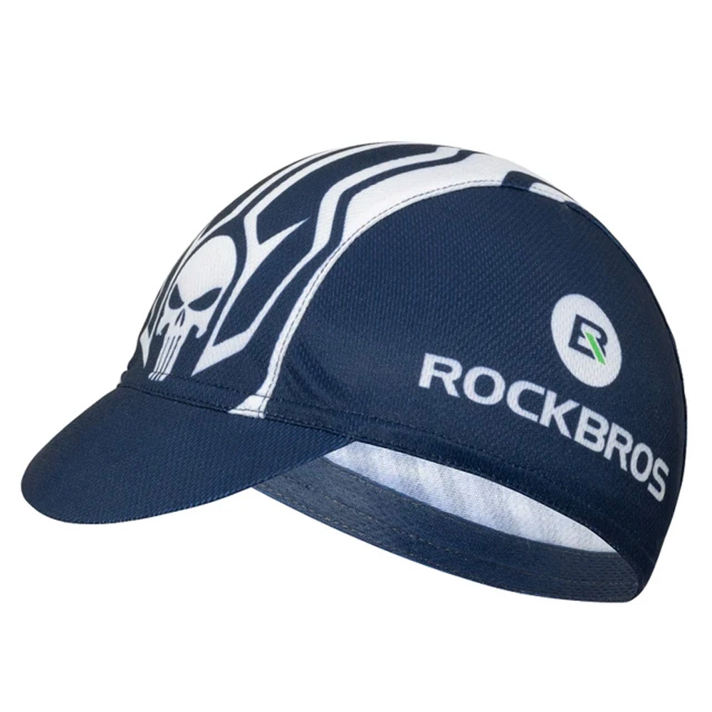 Rockbros MZ10019 dviračių kepuraitė su snapeliu - mėlyna